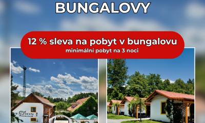 12 % Rabatt auf die Unterkunft in Bungalows