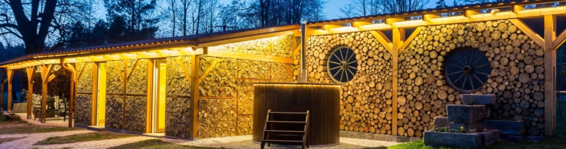 Autumn landscape around Pension Kaminek